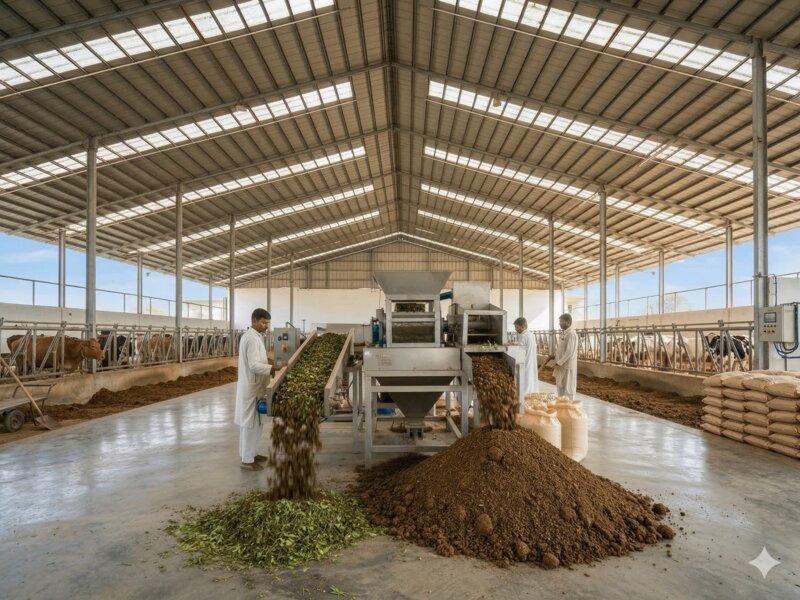 Cow Dung Fertilizer Enriched